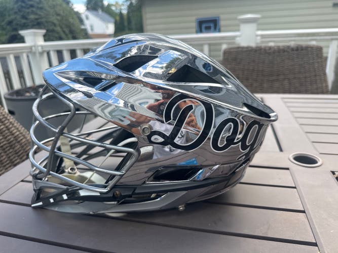 Cascade S Helmet (Used) Mad Dog East Elite Logos