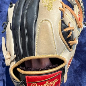 White Rawlings Encore RH Infield Baseball Glove 11.5" (Used)