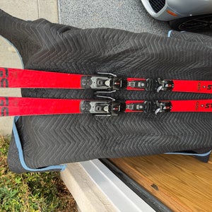 Stockli Laser GS FIS 168 cm With Bindings and plates