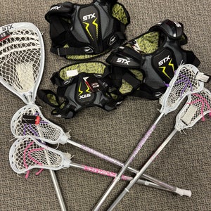 Adult STX Stick (New). 8 piece set