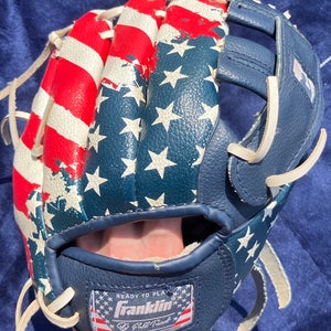 Blue Franklin RH Infield Baseball Glove 9.5" (Used)