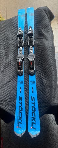 Stockli Laser SL FIS 150cm With Bindings and plates