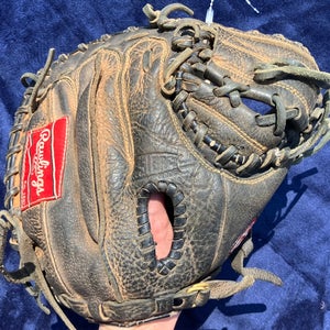 Black Mizuno Prospect Select RH Catcher’s Baseball Glove 32.5" (Used)