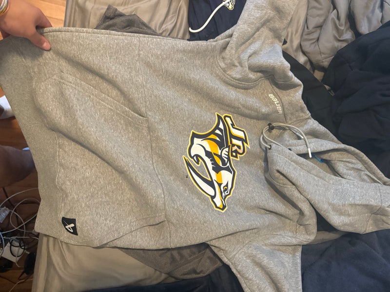 Gray Men's Medium Bauer Sweatshirt (New)