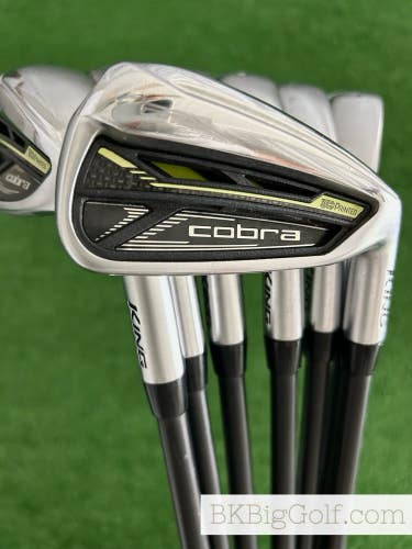 Cobra King Rad Speed Iron Set 5-G / Catalyst 60 5.5 Regular Graphite +1