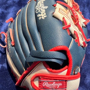 Blue Rawlings Player series RH Infield Baseball Glove 11" (Used)