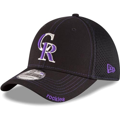 Colorado Rockies New Era NFL Neo 39THIRTY Stretch Fit Flex Mesh Cap Hat