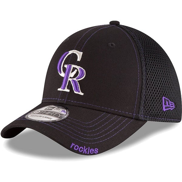 Colorado Rockies  New Era NFL Neo 39THIRTY Stretch Fit Flex Mesh Cap Hat