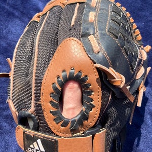 Brown Adidas Easy Close RH Baseball Glove 9.5" (Used)
