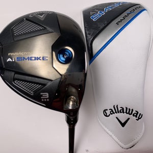 Callaway Paradym Ai Smoke TD 3 Fairway Wood 15* Denali 6.5 70g Extra Stiff RH HC