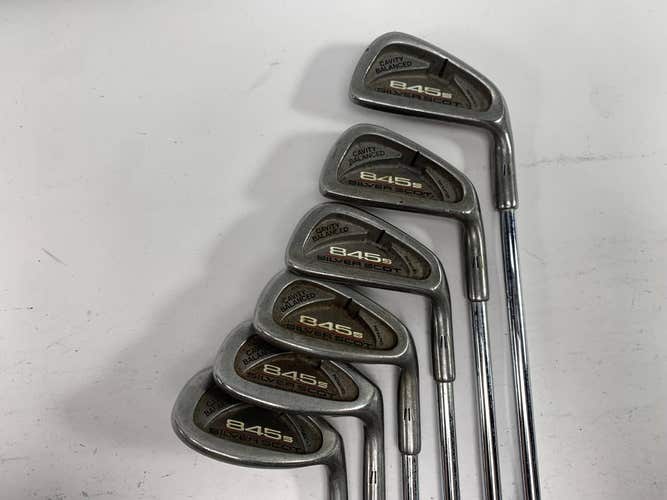 Tommy Armour 845 S Silver Scot Iron Set 5-PW+SW Tour Step Stiff RH No 8 iron
