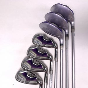 Cobra Baffler XL Womens Iron Set 4H-6H 7-PW 50g Ladies Graphite Womens RH