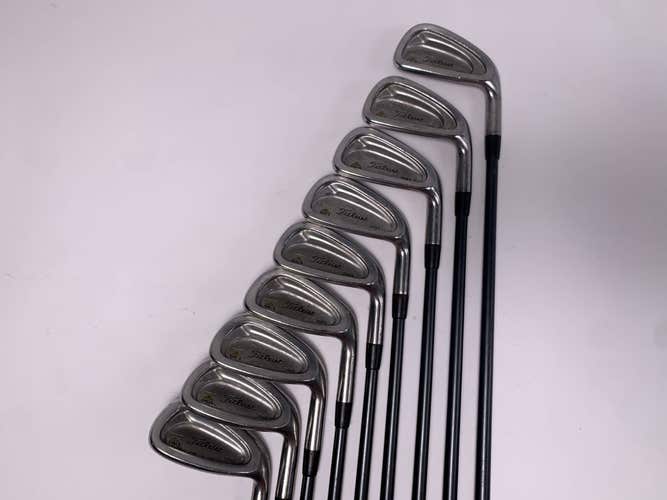 Titleist DCI 981 Iron Set 3-PW+GW Select Lite Stiff Graphite Mens RH