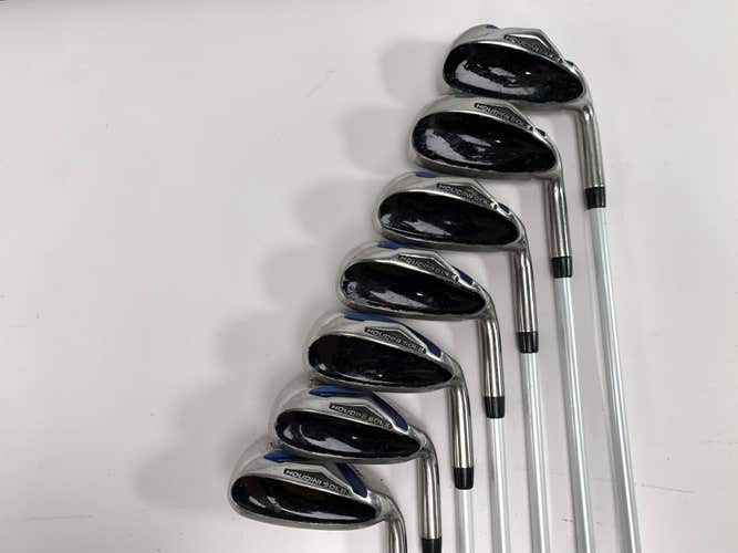 Tour Edge Hot Launch E521 Ironwood Iron Set 4-PW+GW Fubuki HD Reg RH No 9 iron