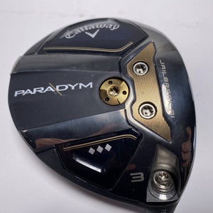 Callaway Paradym Triple Diamond 3 Fairway Wood 15* HEAD ONLY Mens RH