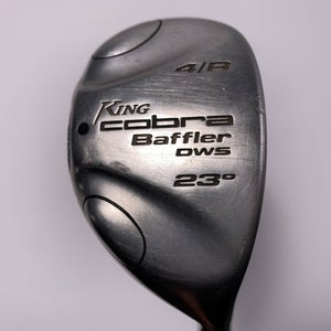 Cobra Baffler DWS 2008 4 Hybrid 23* Aldila NV Green 65g Stiff Graphite Mens RH