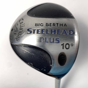 Callaway Steelhead Plus Driver 10* Steelhead III Uniflex Steel Mens RH