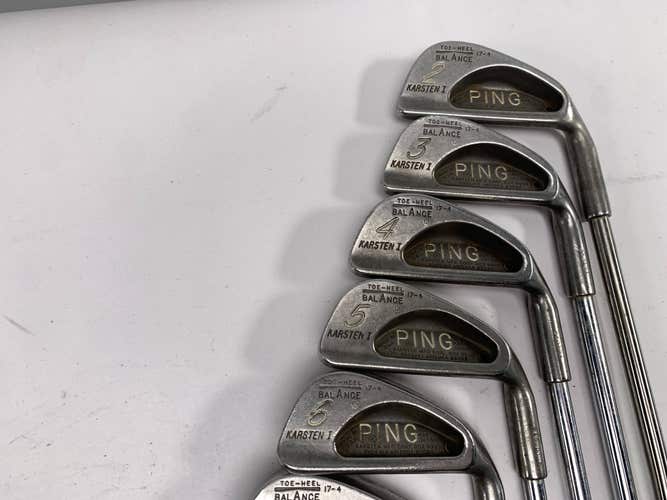 Ping Karsten I Iron Set 2-PW Black Dot Karsten ZZ-Lite Stiff Steel Mens RH