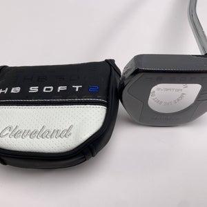 Cleveland HB Soft 2 Black Retreve Putter 34" Mens RH HC NEW