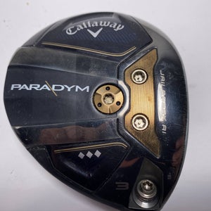 Callaway Paradym Triple Diamond  3 Fairway Wood 15* HEAD ONLY Mens RH