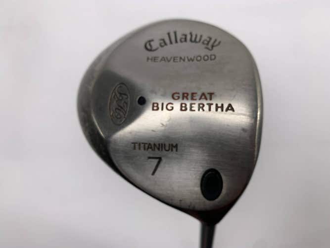 Callaway Original Great Big Bertha 7 Fairway Wood 21* BB UL Regular Mens RH