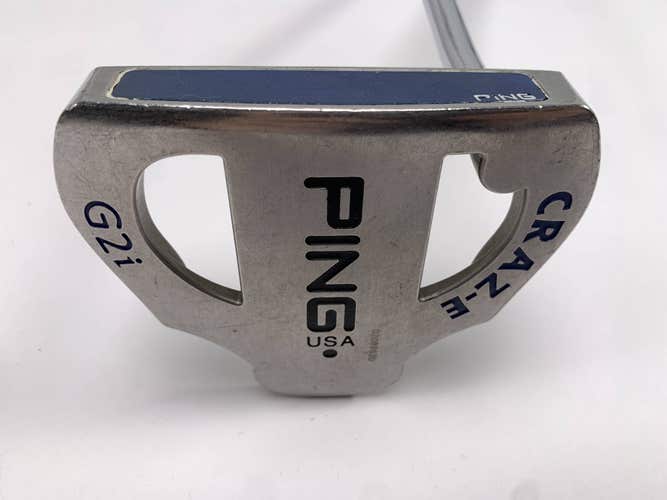 Ping G2i Craz-E Putter 35" SuperStroke Mid Slim 2.0 Black Dot Mens RH