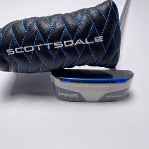 Ping Scottsdale B63 2025 Putter 34" SuperStroke Tour 2.0 PT Black Dot RH HC NEW