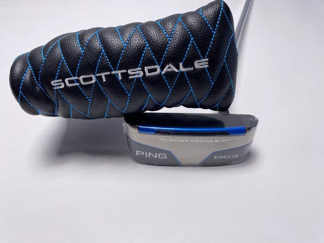 Ping Scottsdale B63 2025 Putter 34" SuperStroke Tour 2.0 PT Black Dot RH HC NEW