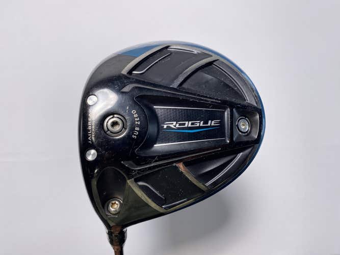 Callaway Rogue Sub Zero Driver 9* Aldila Synergy 60g Stiff Graphite Mens LH