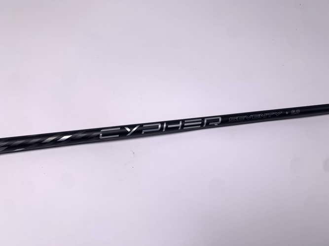 Project X Cypher Seventy 6.0 70g Stiff Graphite Hybrid Shaft 39" Pull 0.370