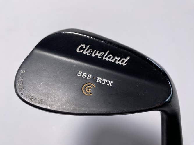 Cleveland 588 RTX Black Pearl Gap Wedge GW 46* 8 True Temper DG Wedge Mens RH