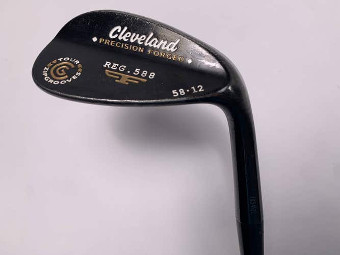 Cleveland Tour Zip Grooves Reg 588 Wedge 58* 12 Tour Concept Wedge Steel Mens RH