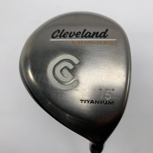 Cleveland Launcher Titanium 3 Fairway Wood 15* Aldila NV Green 65g Stiff Mens RH