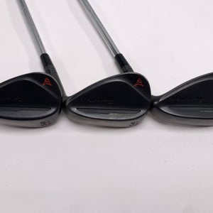 TaylorMade Milled Grind 2 Black Wedge Set 50* 9 | 54* | 58* 11 DG X100 Wedge RH