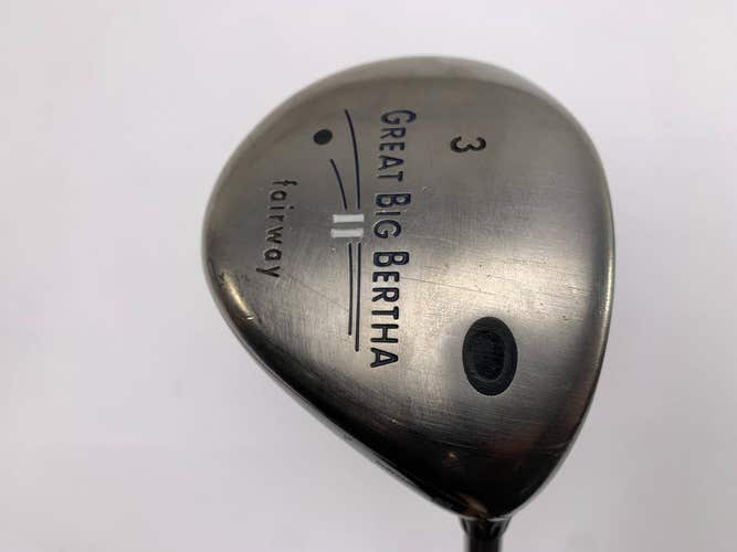 Callaway Great Big Bertha II 3 Fairway Wood 15* GBB System 60 Regular Mens RH