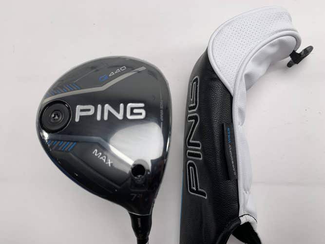 Ping G440 MAX 7 Fairway Wood 21* Alta CB Soft Regular 65g Senior RH HC- NEW