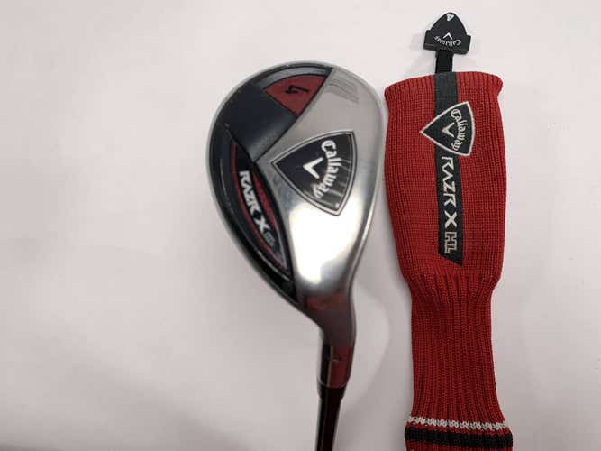 Callaway Razr X HL 4 Hybrid 24* 60g Senior Graphite Mens RH HC