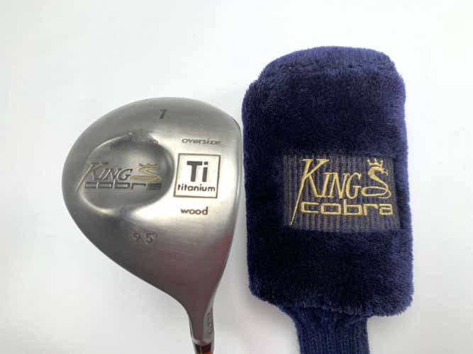 Cobra King Cobra Titanium Driver 9.5* Stiff Graphite Mens RH HC