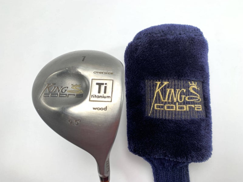 Cobra King Cobra Titanium Driver 9.5* Stiff Graphite Mens RH HC