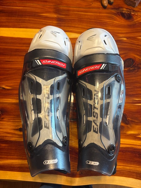 Senior Easton Synergy GX 15" Shin Pads (Used)