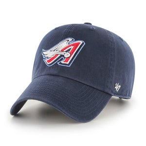 LOS ANGELES ANGELS '47 CLEAN UP COOPERSTOWN NAVY ADJUSTABLE DAD CAP