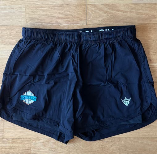 Pro Stock PWHL Hockey New York Sirens Workout Shorts - Size M