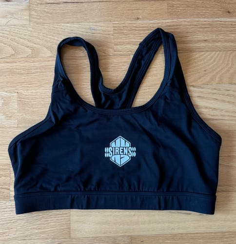 Pro Stock PWHL Hockey New York Sirens Sports Bra - Size L (NEW)