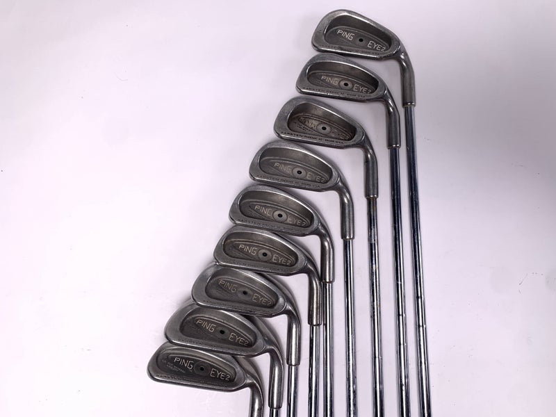 Ping Eye 2 Iron Set 2-LW Karsten ZZ-Lite Regular Steel Mens RH- Missing 3 & PW