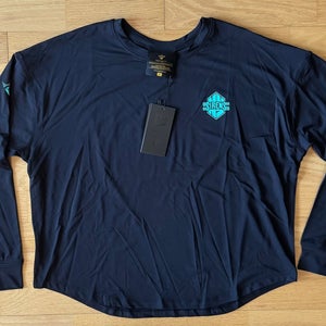 Pro Stock PWHL Hockey New York Sirens Long Sleeve Shirt - Size M (NEW)
