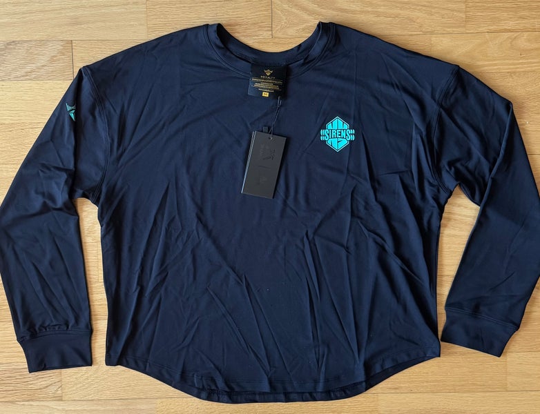 Pro Stock PWHL Hockey New York Sirens Long Sleeve Shirt - Size M (NEW)