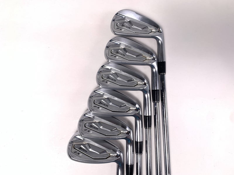 Srixon ZX5 Iron Set 6-PW+GW KBS Tour Lite Regular Steel Mens RH Midsize Grips