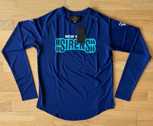 Pro Stock PWHL Hockey New York Sirens Long Sleeve Shirt - Size S (NEW)
