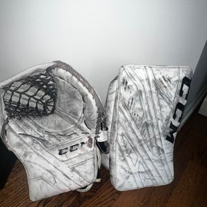 CCM Glove Set. Axis Pro Catch Eflex 4 glove and blocker
