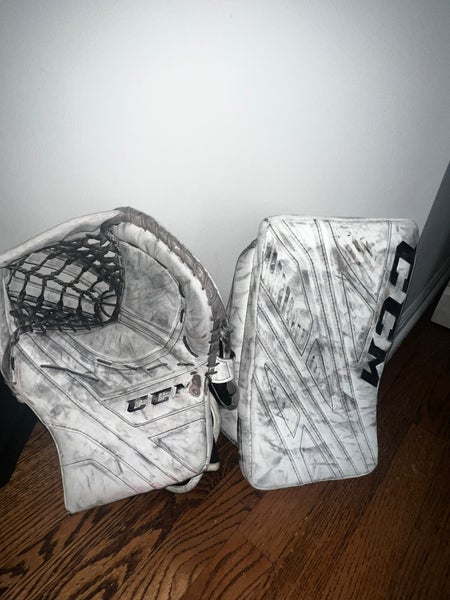 CCM Glove Set. Axis Pro Catch Eflex 4 glove and blocker